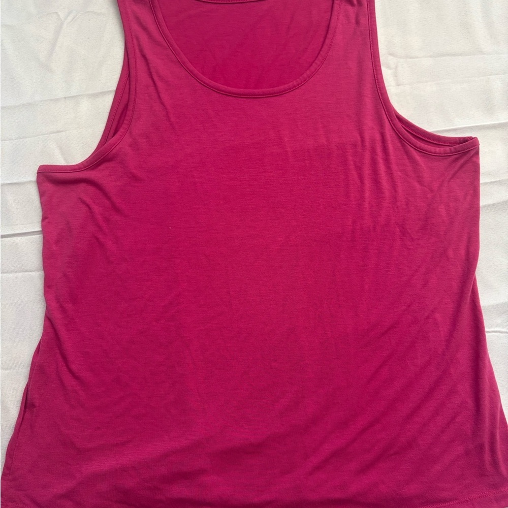 Source Unknown Fuchsia Tank Top